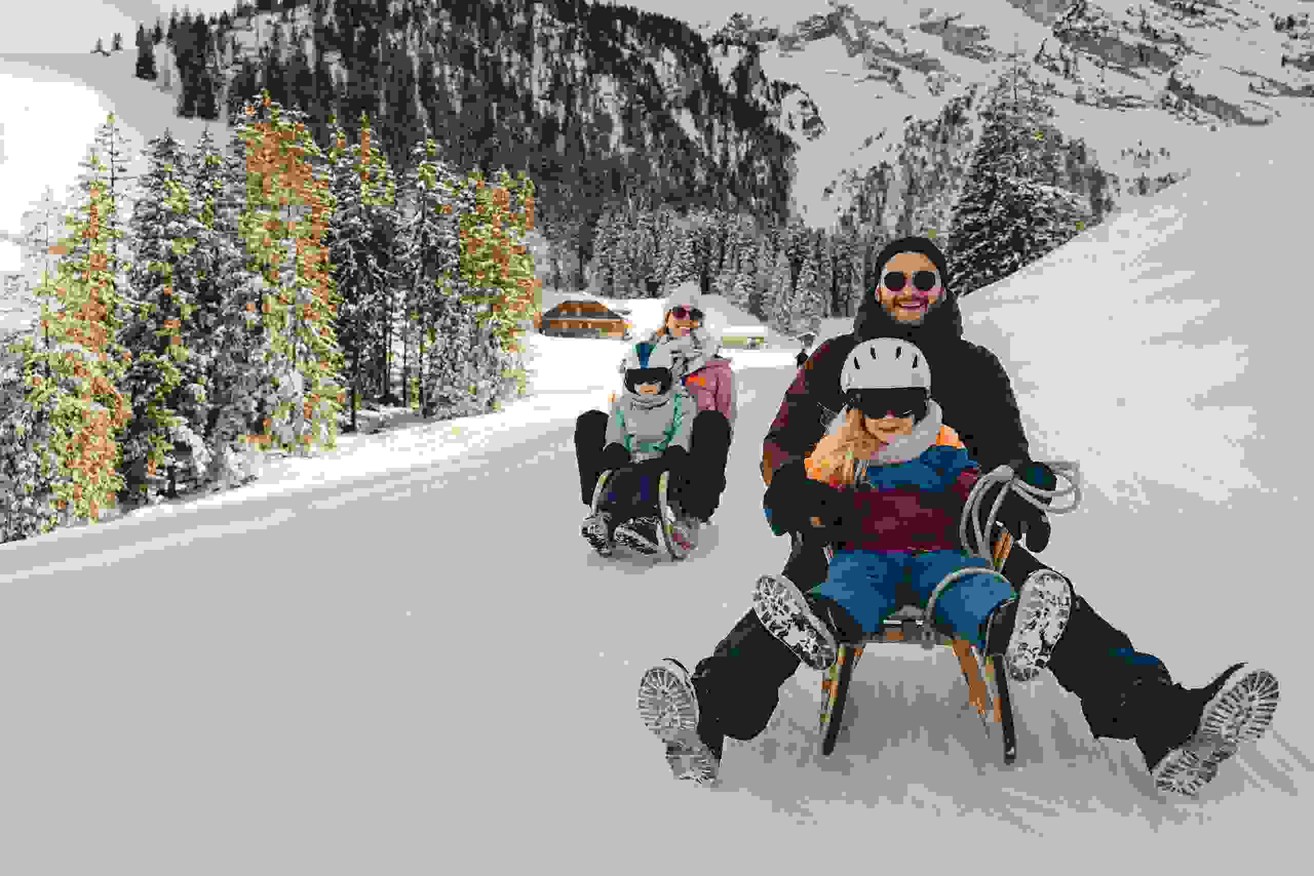 Plaisir de la luge Plaisir de la luge