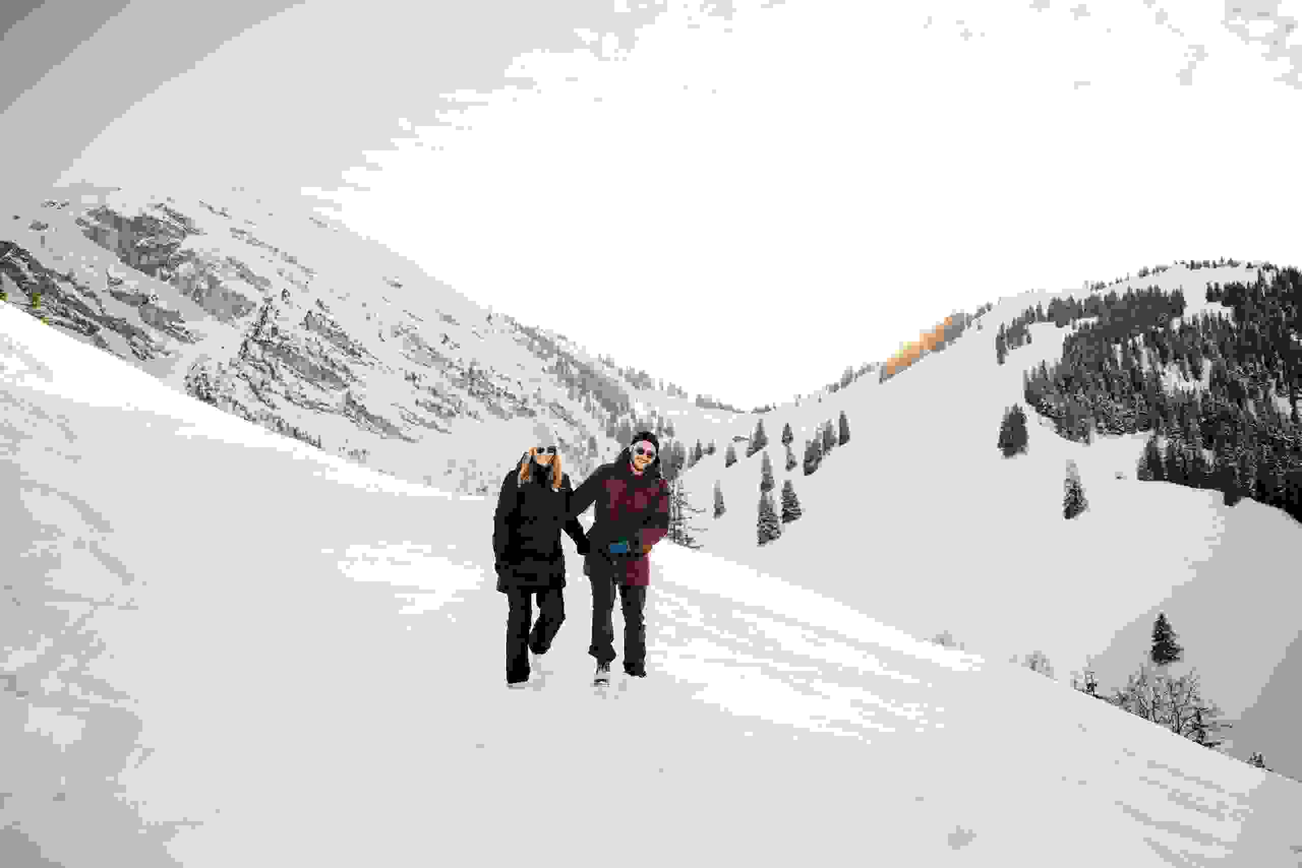 Randonnée hivernalen Randonnée hivernale