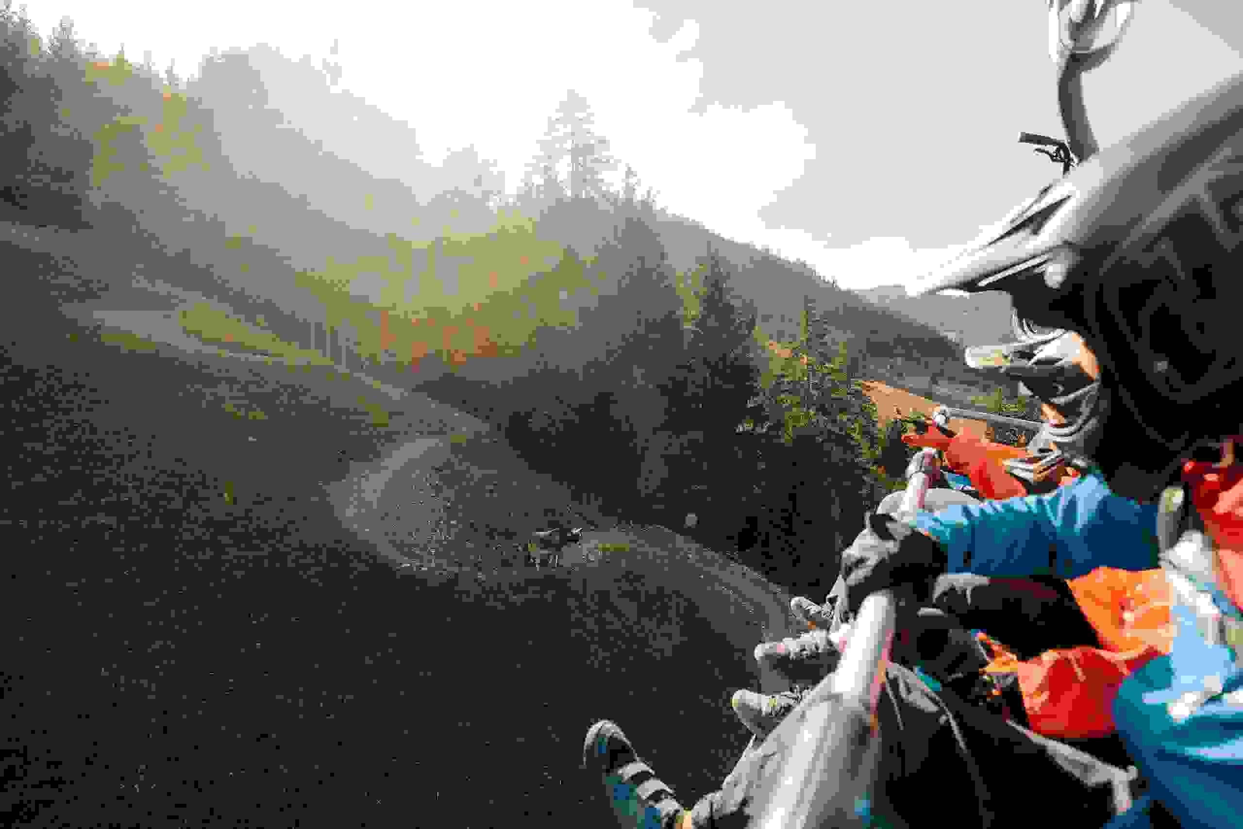 Bikepark am Abend Bikepark am Abend